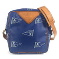 Louis Vuitton Louis Vuitton Cup Blue Leather Pochette Shoulder Bag
