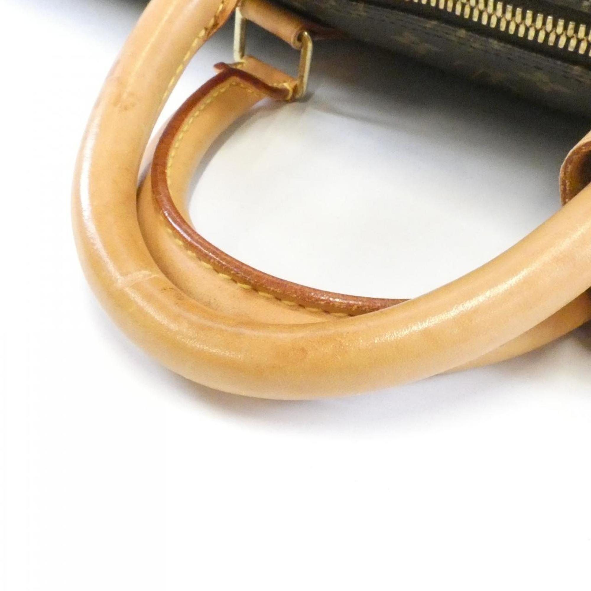 Louis Vuitton Brown Coated Canvas Boston Bag