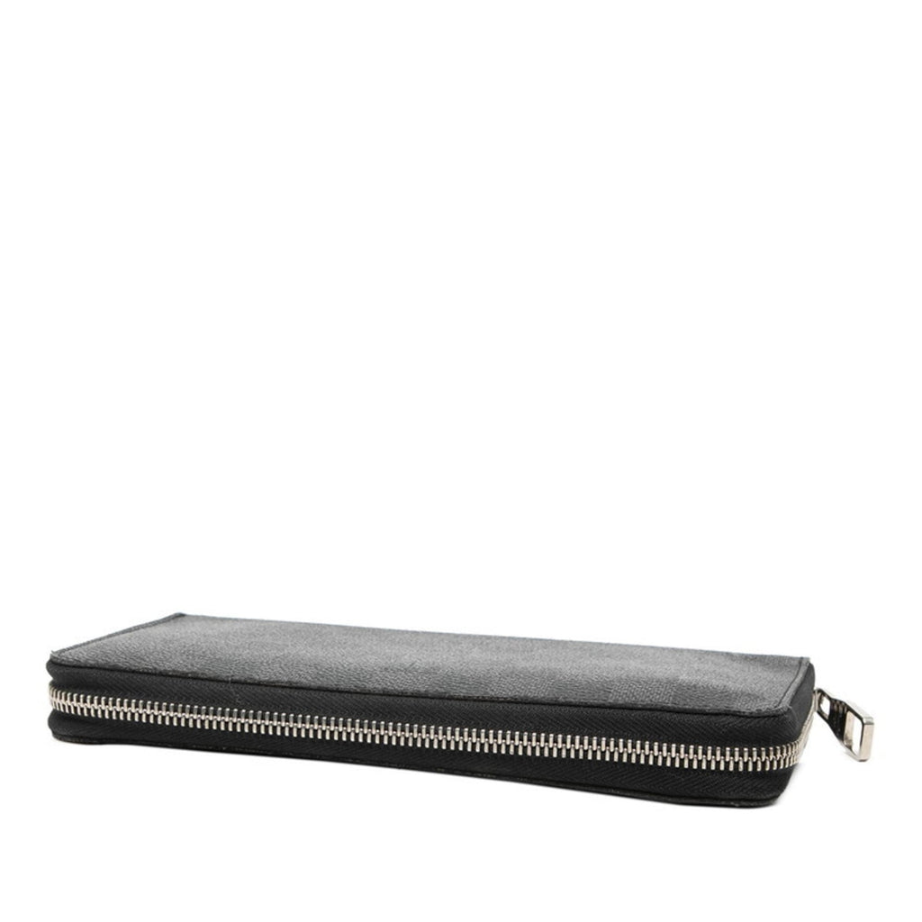 Louis Vuitton Black Pvc Leather Long Wallet
