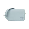Louis Vuitton Blue Leather Shoulder Bag