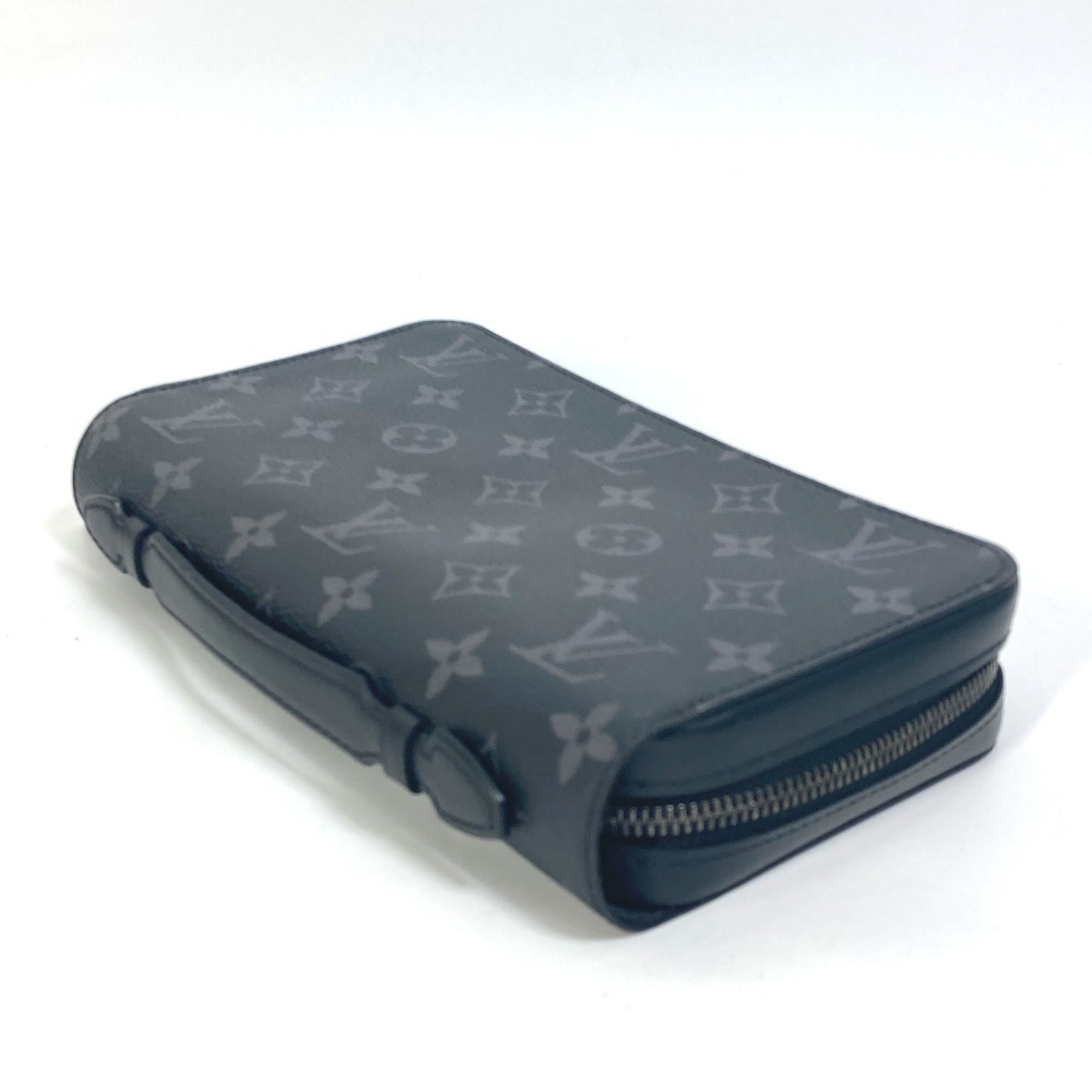 Louis Vuitton Black Monogram Eclipse Canvas Long Wallet