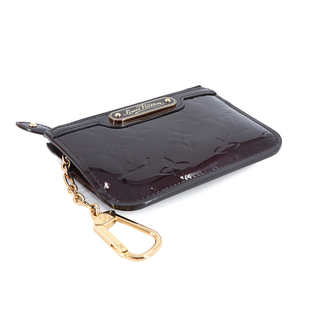 Louis Vuitton Amarante Vernis Coin Purse/Coin Case
