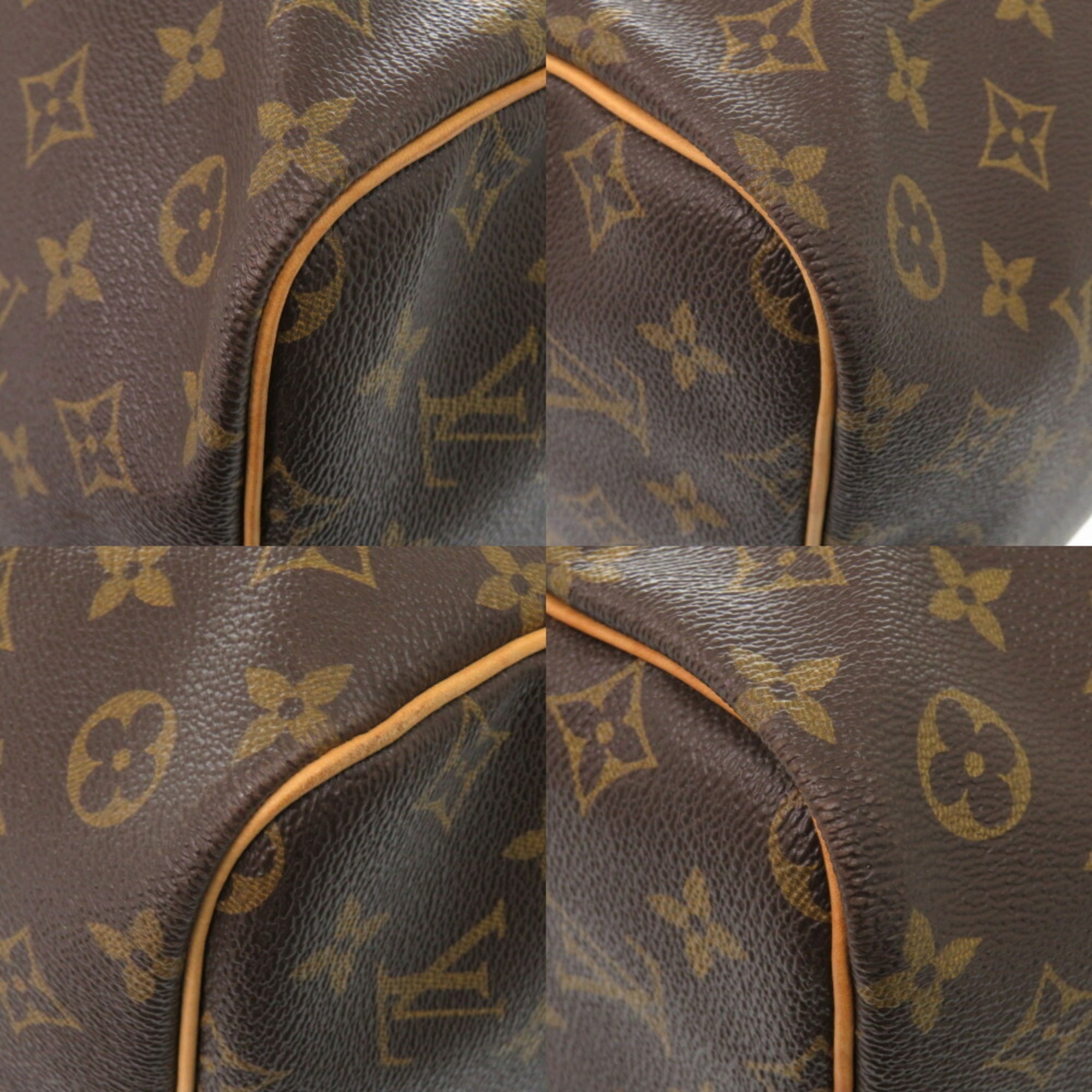 Louis Vuitton Brown Monogram Monogram Boston Bag
