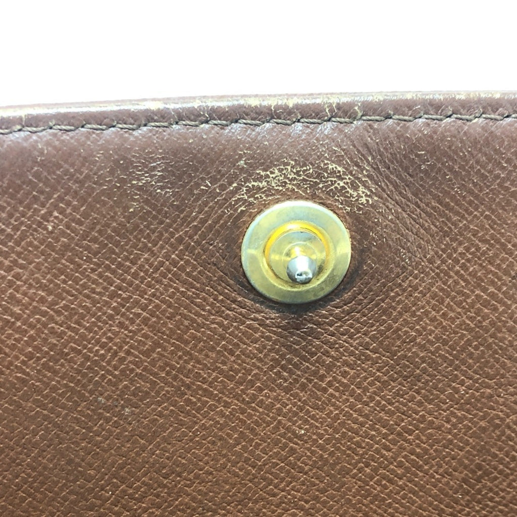 Louis Vuitton Brown Monogram Clutch Bag Pochette Pouch