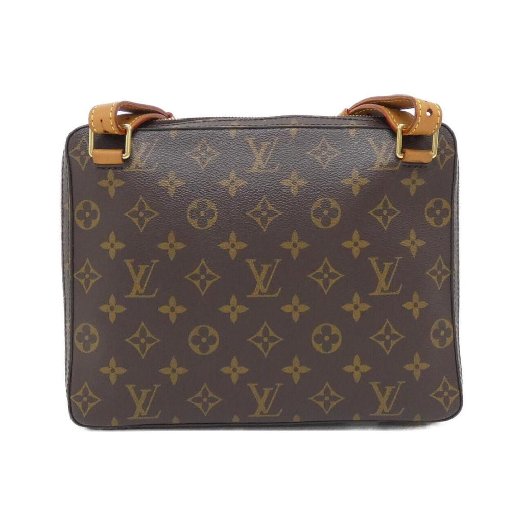 Louis Vuitton Marron Coated Canvas Shoulder Bag