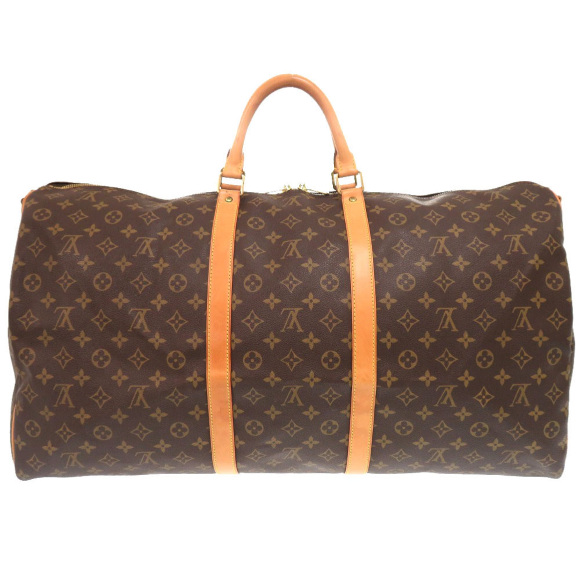 Louis Vuitton Brown Monogram Boston Bag