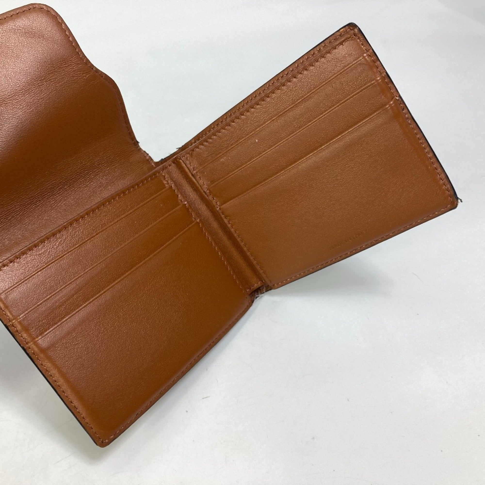 Celine Brown Leather Wallet (Bi-Fold)
