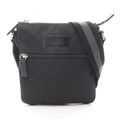 Gucci Black Nylon Leather Shoulder Bag (Pre-Owned)