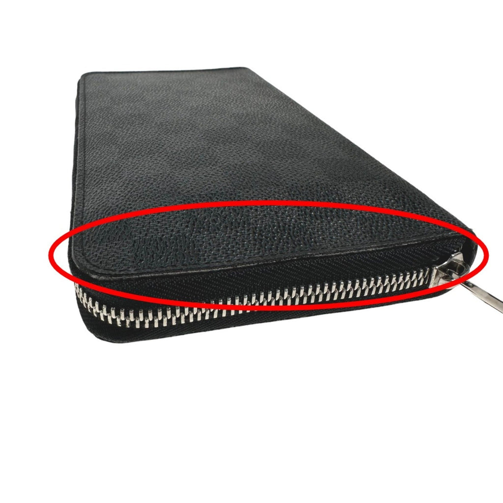 Louis Vuitton Black Damier Graphite Long Wallet
