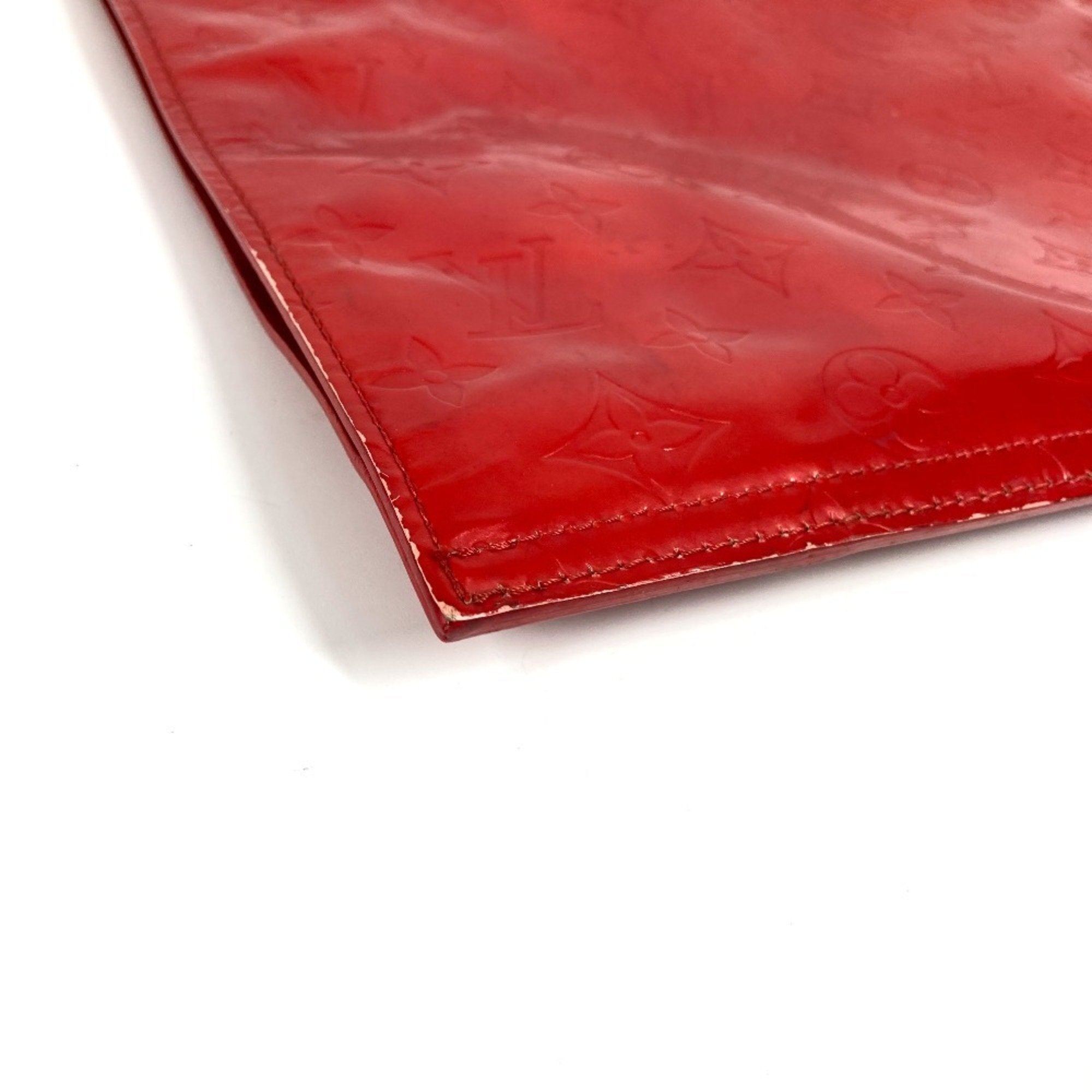 Louis Vuitton Galle Red Color Monogram Vernis Handbag