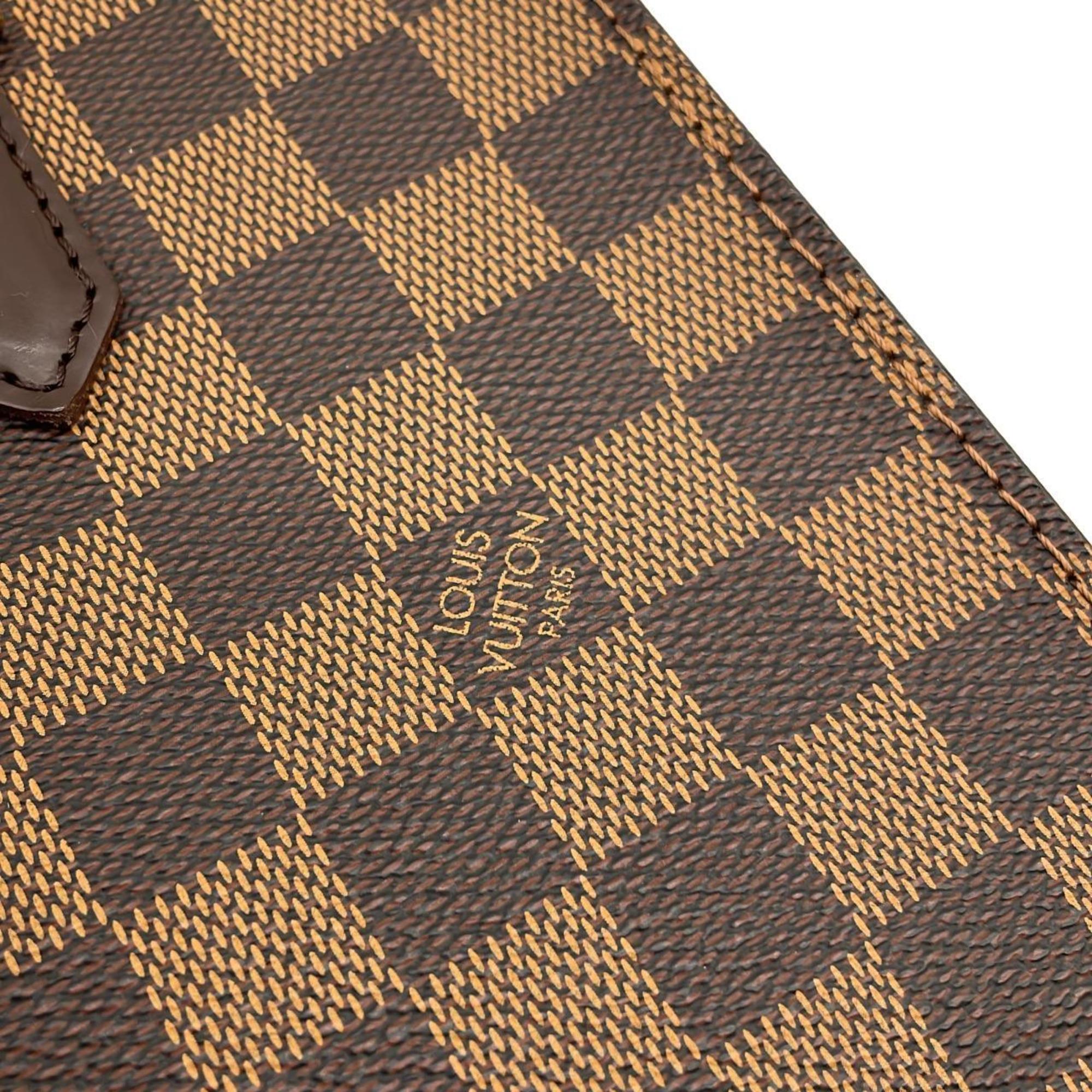 Louis Vuitton Ebene Coated Canvas Handbag
