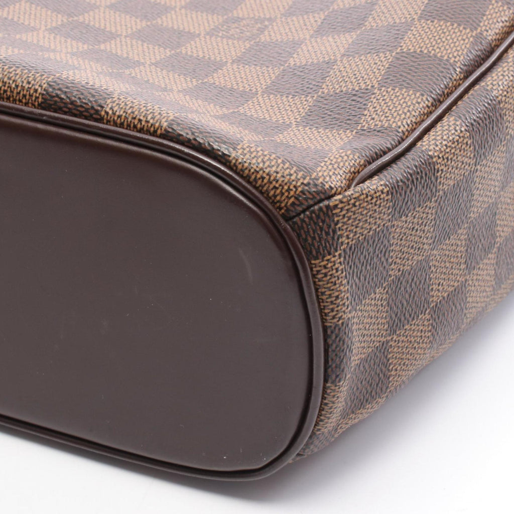 Louis Vuitton Brown Ebene Coated Canvas Leather Handbag