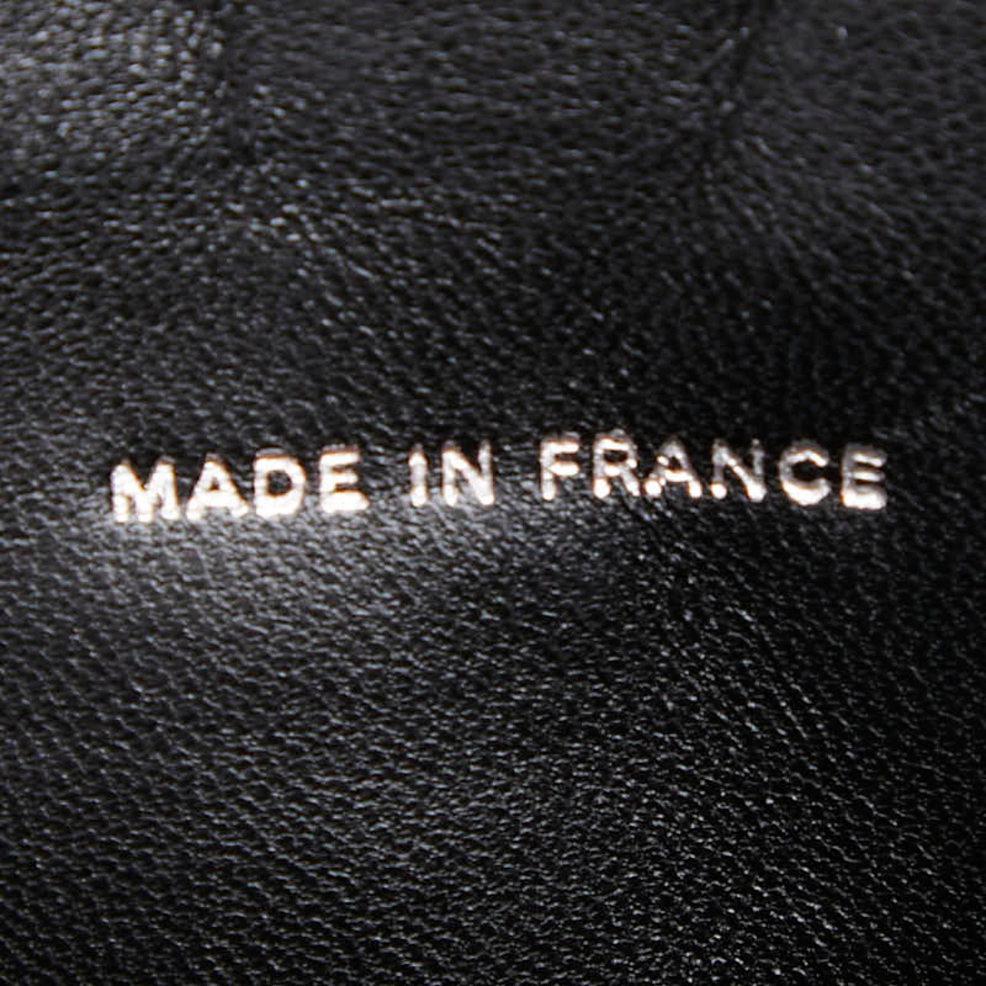 Chanel Matelasse Black Leather Long Wallet (Bi-Fold)