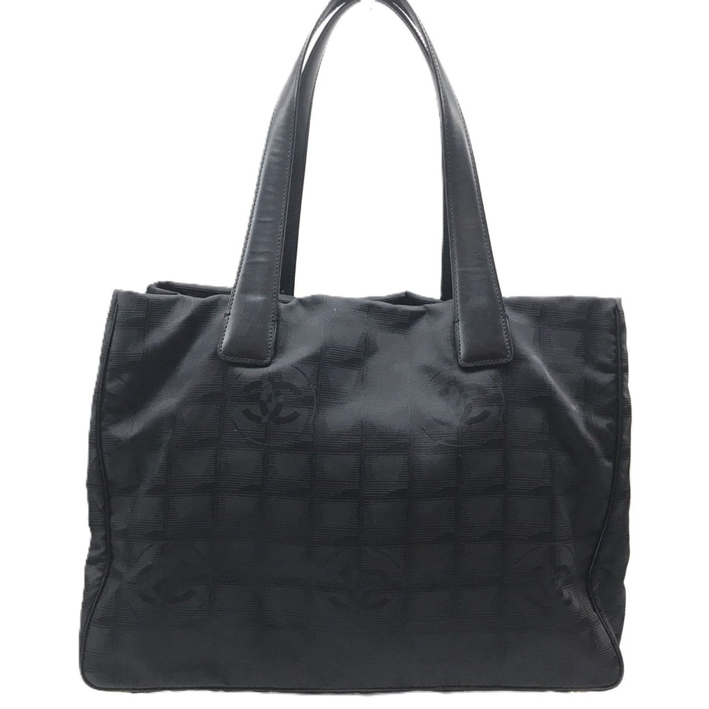 Chanel Black Nylon Tote Bag