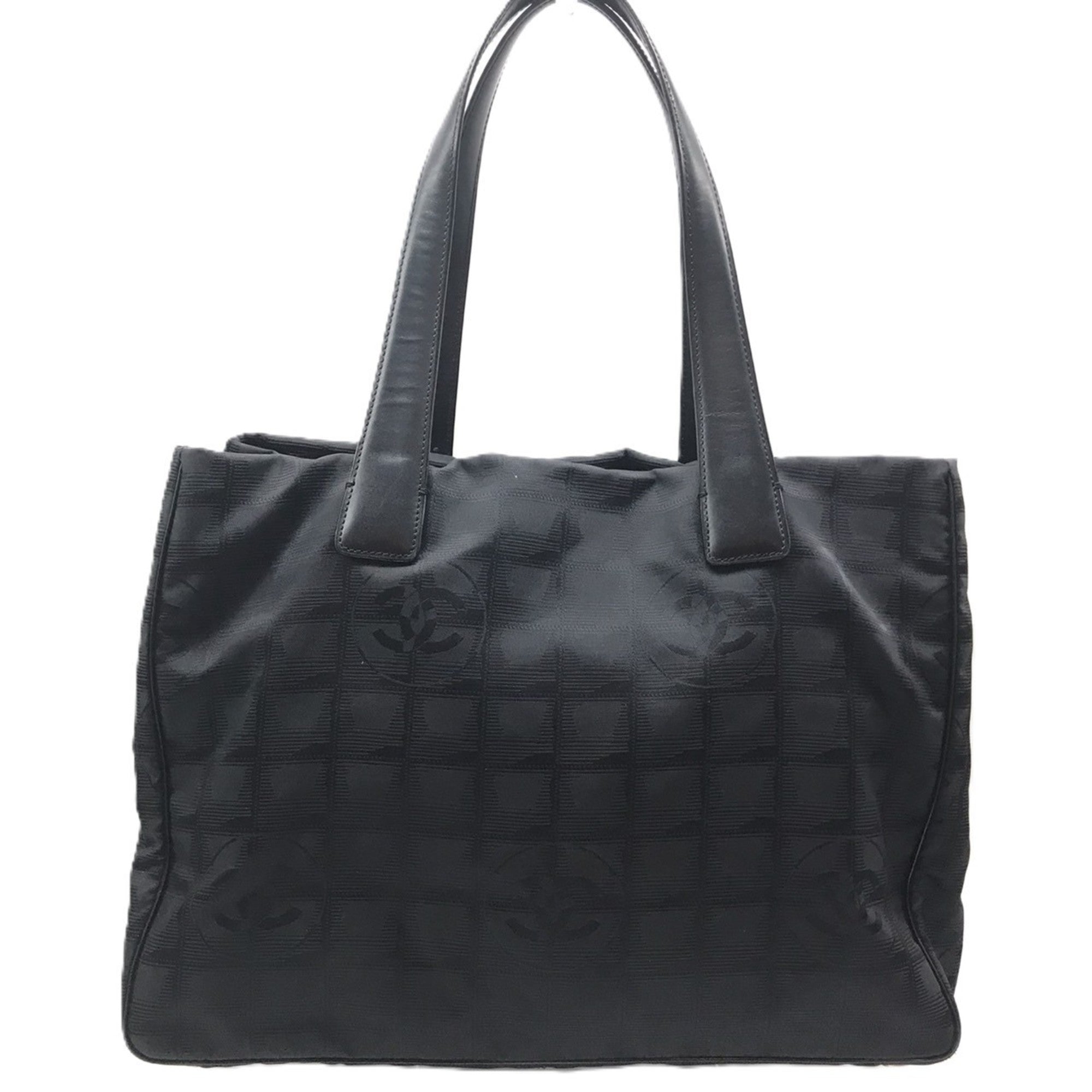 Chanel Black Nylon Tote Bag