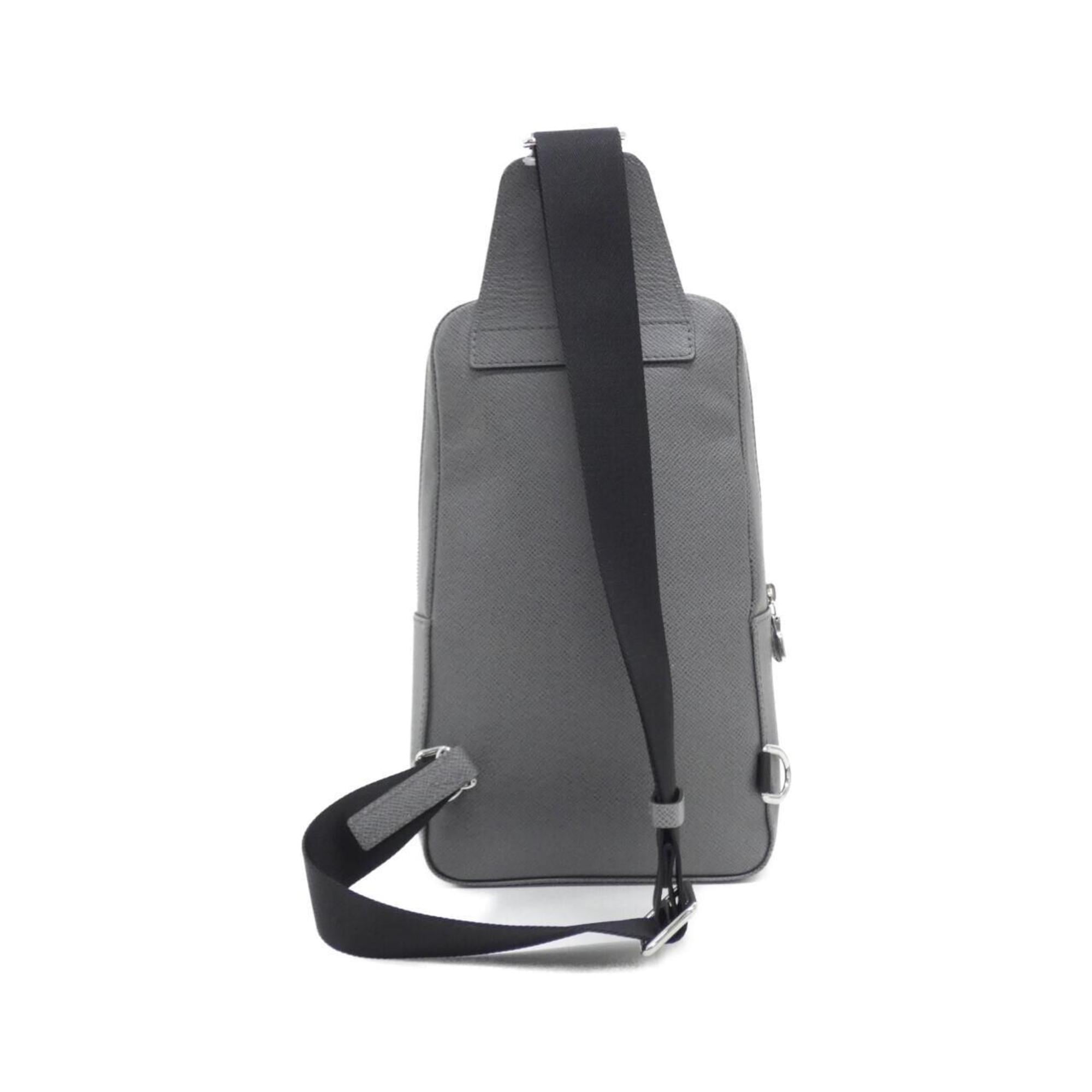 Louis Vuitton Gris Leather Shoulder Bag