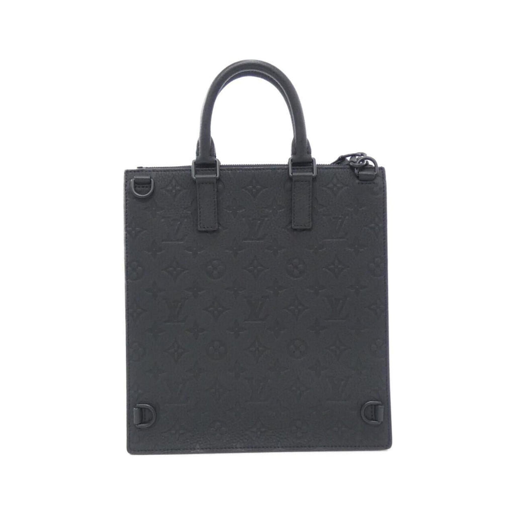 Louis Vuitton Black Leather Handbag