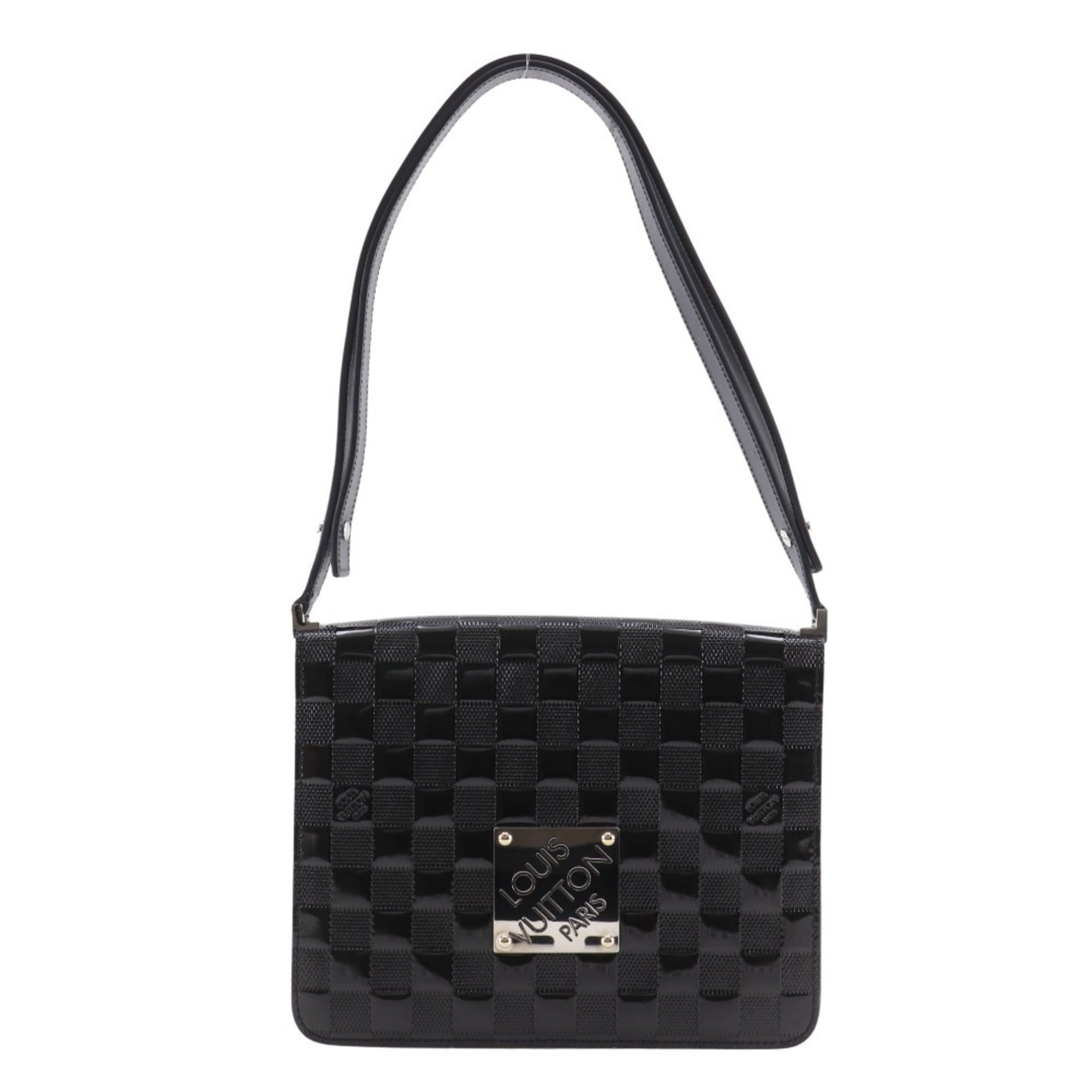 Louis Vuitton Black Noir Vernis Shoulder Bag