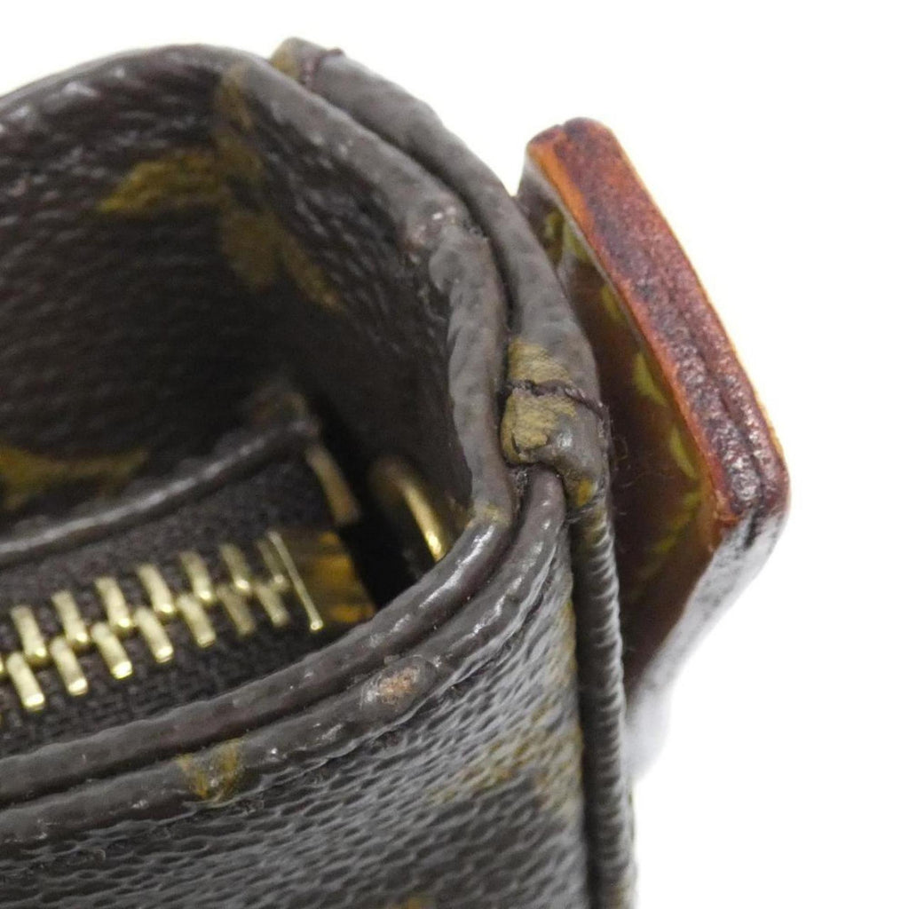 Louis Vuitton Marron Coated Canvas Shoulder Bag