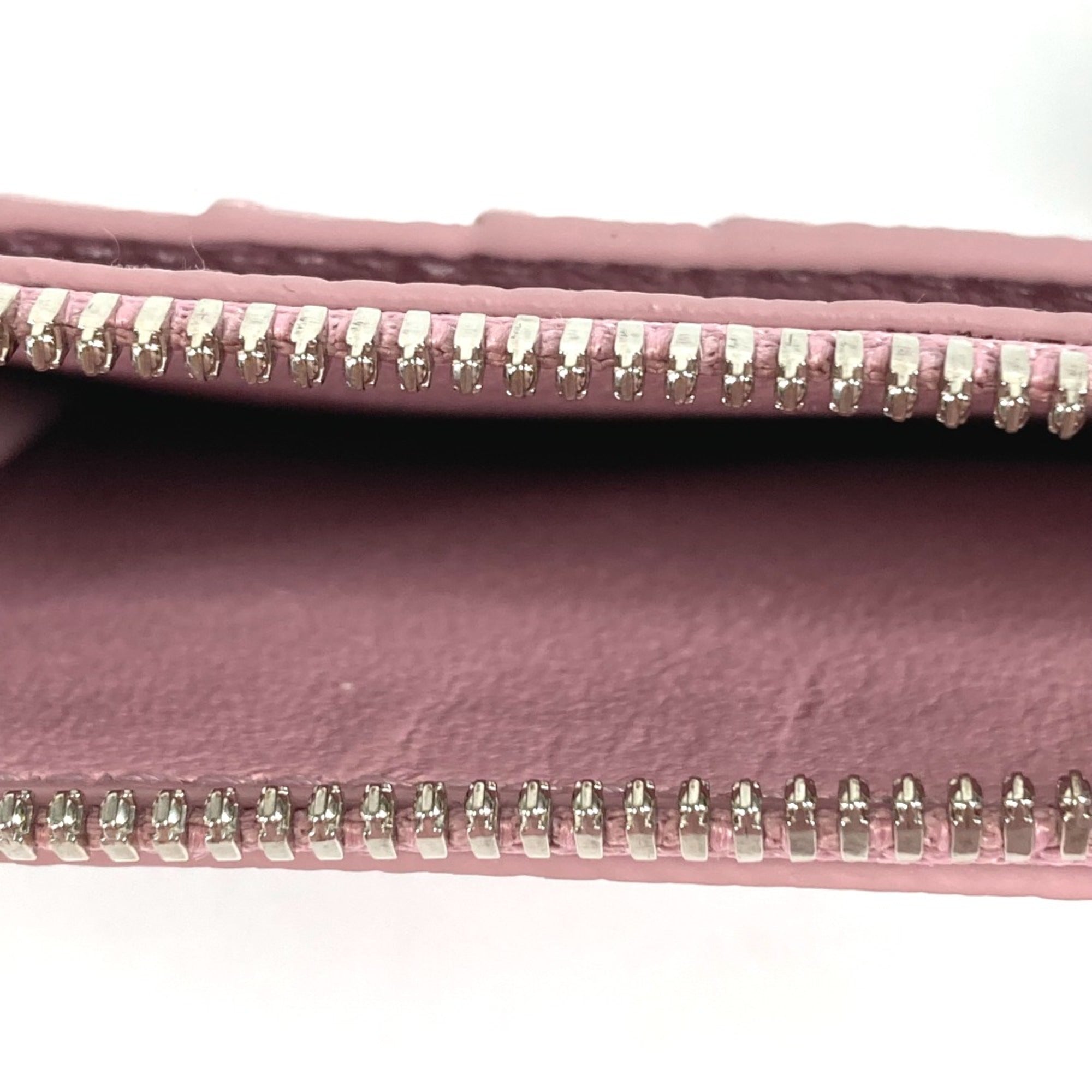 Balenciaga Pink Leather Coin Purse/Coin Case