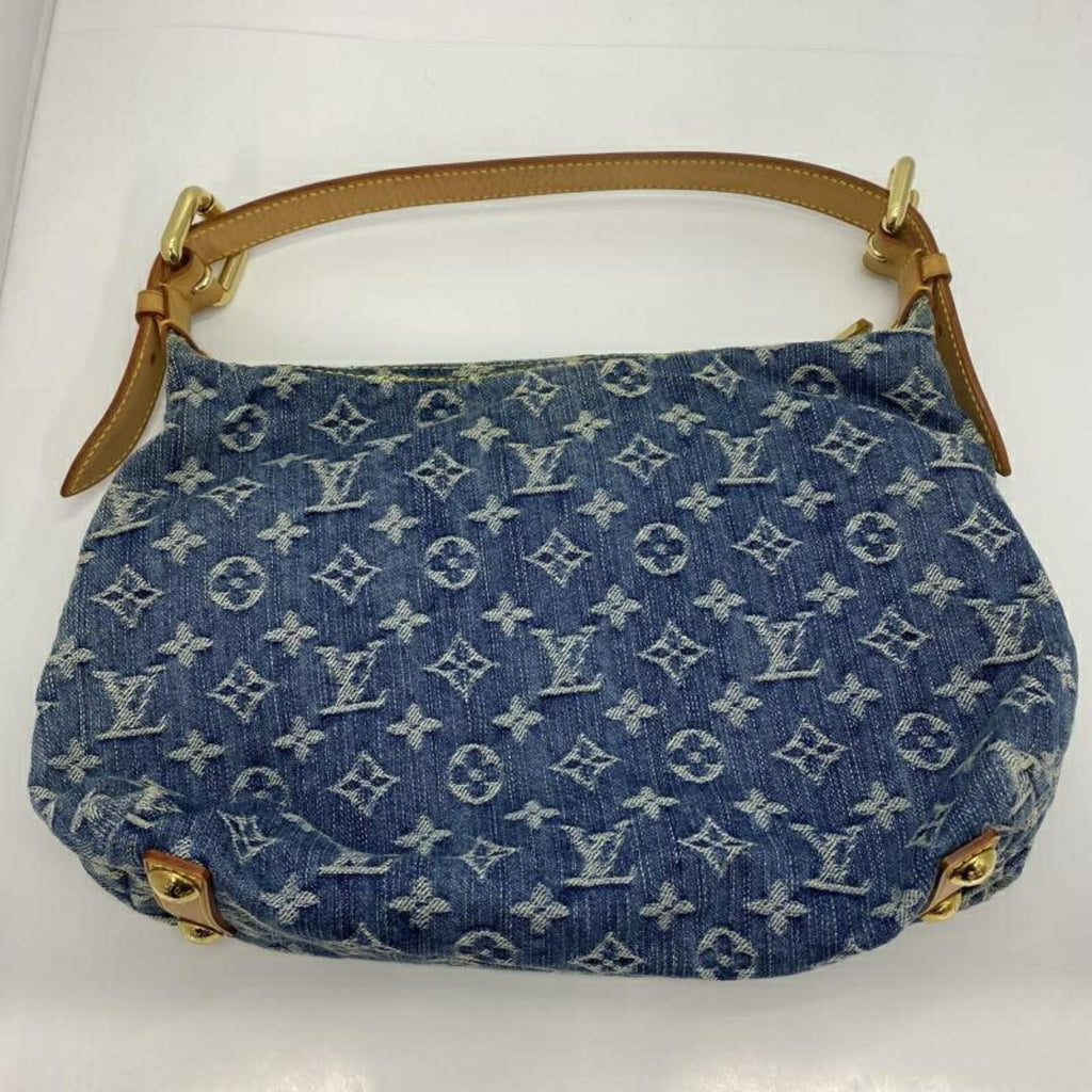Louis Vuitton Blue Denim Shoulder Bag