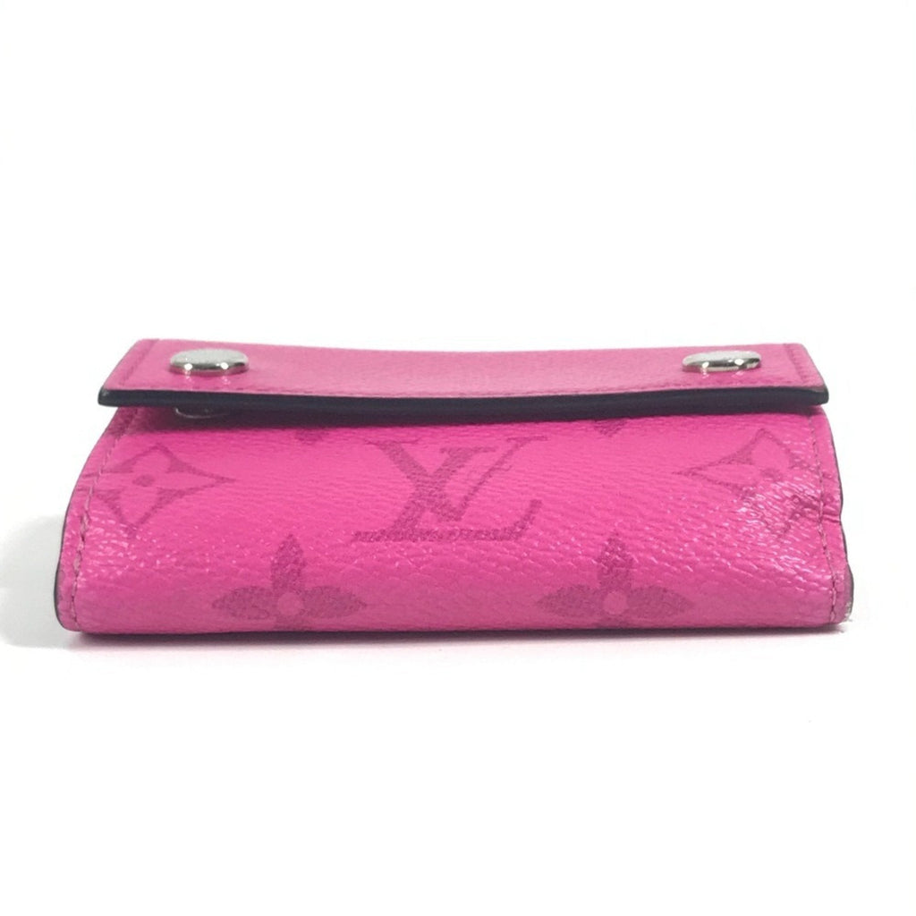 Louis Vuitton Pink Taigarama Wallet (Tri-Fold)