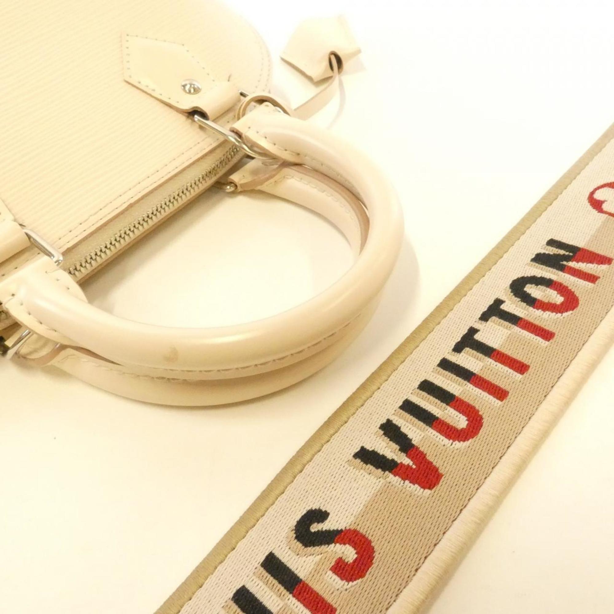 Louis Vuitton Beige Leather Handbag