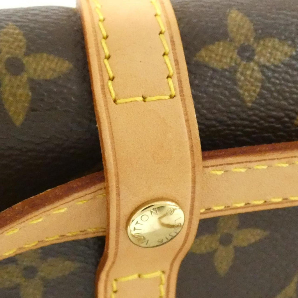 Louis Vuitton Marron Coated Canvas Backpack