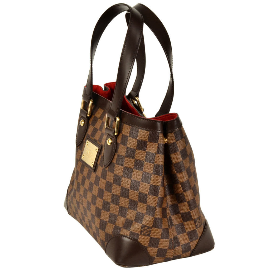 Louis Vuitton Damier Canvas Ebene Damier Canvas Handbag Tote Bag