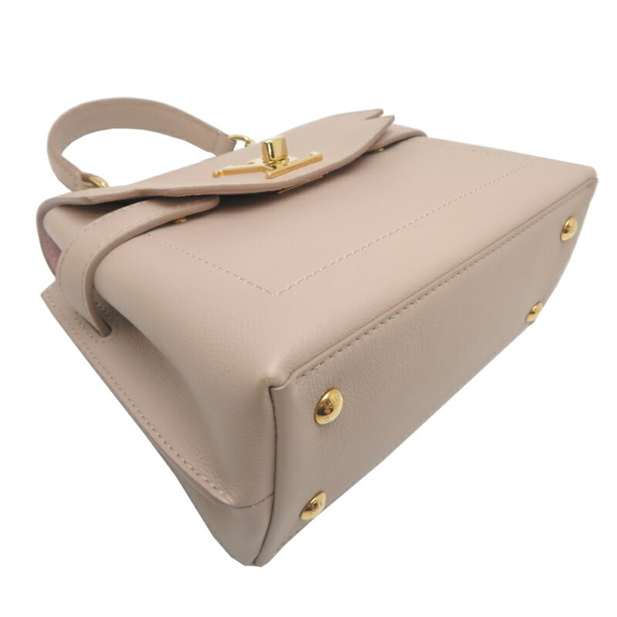 Louis Vuitton Galle Grayish Leather Handbag