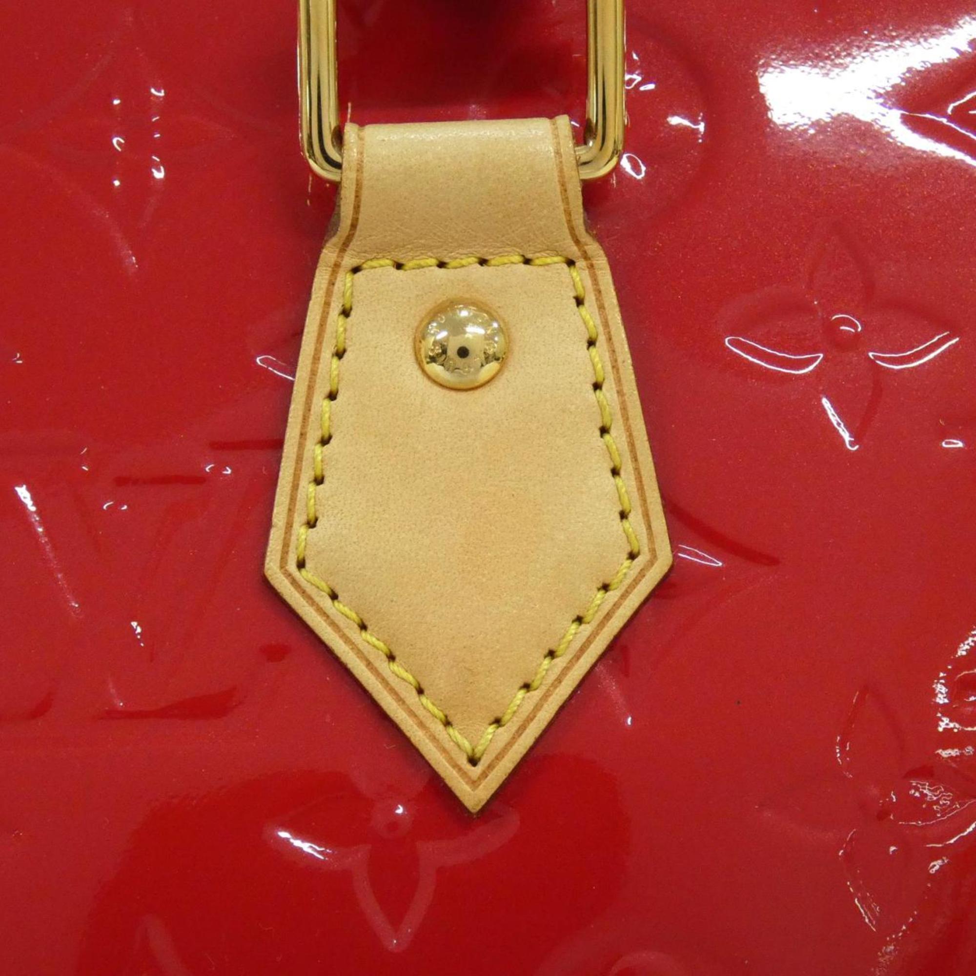 Louis Vuitton Vernis Cerise Monogram Vernis Handbag