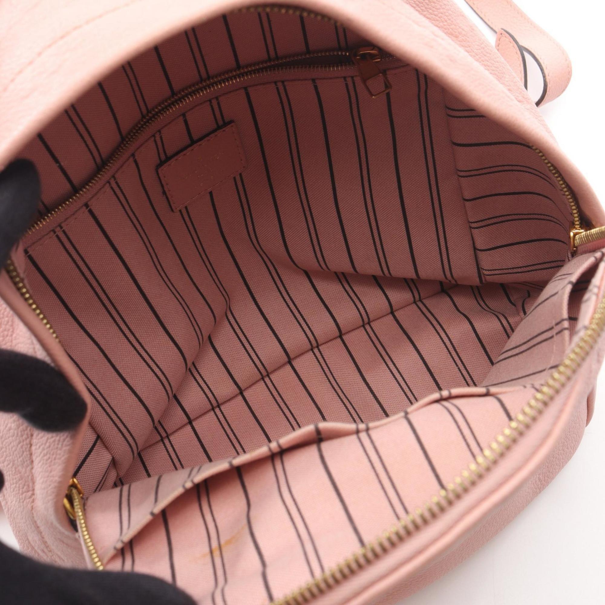 Louis Vuitton Pink Rose Poudre Monogram Empreinte Backpack