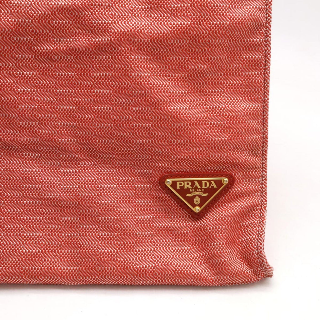 Prada Red Color Tessuto Shoulder Bag Tote Bag