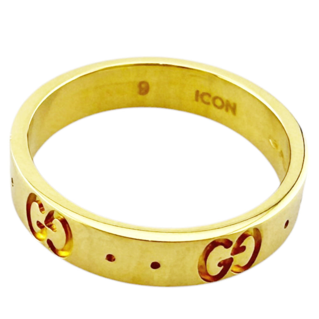 Gucci Yellow Gold Yellow Gold (18K) Band Ring (Pre-Owned)