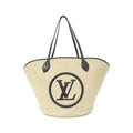 Louis Vuitton Black Raffia Handbag