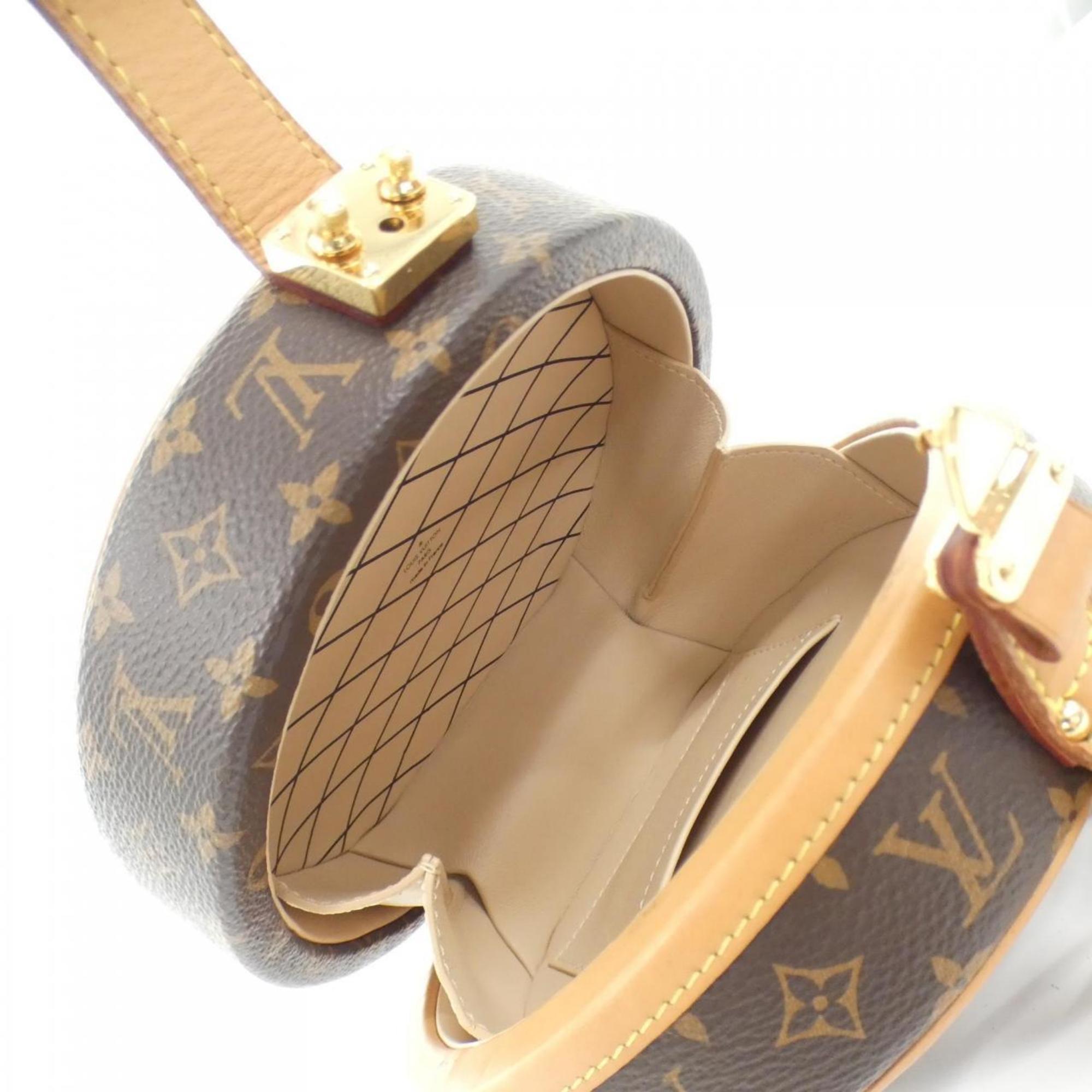 Louis Vuitton Monogram Marron Coated Canvas Handbag