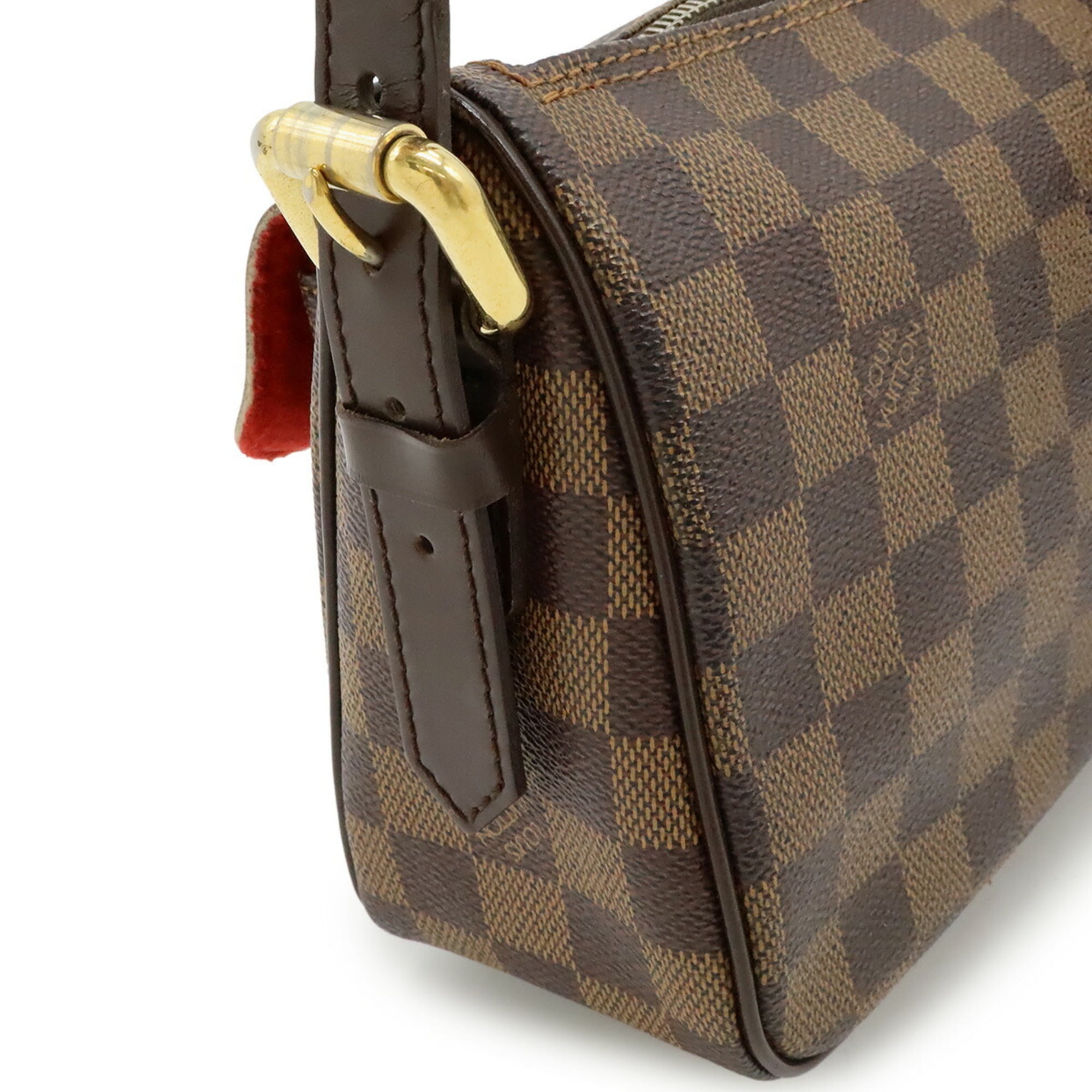 Louis Vuitton Brown Pvc Shoulder Bag