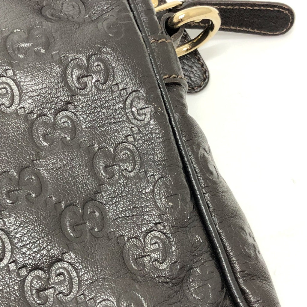 Gucci Brown Leather Briefcase (Pre-Owned)