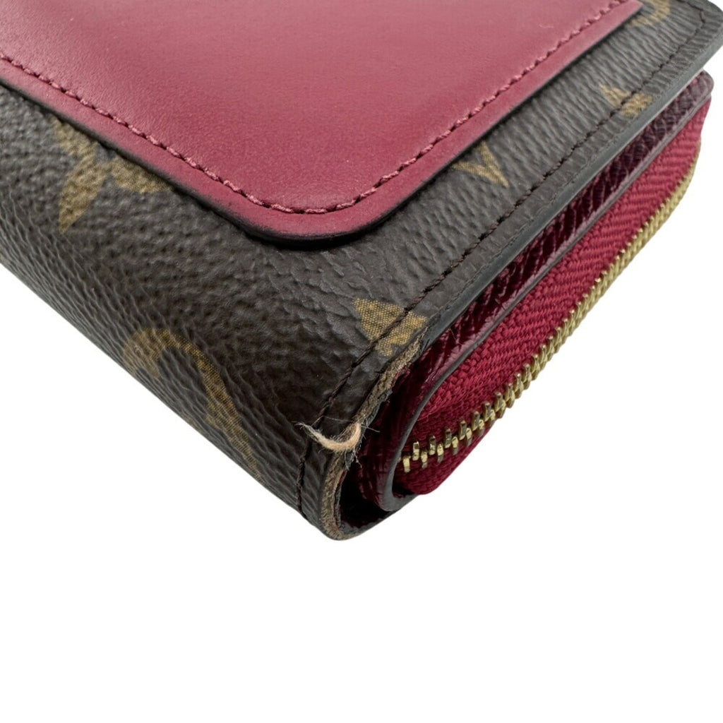 Louis Vuitton Pink Leather Wallet