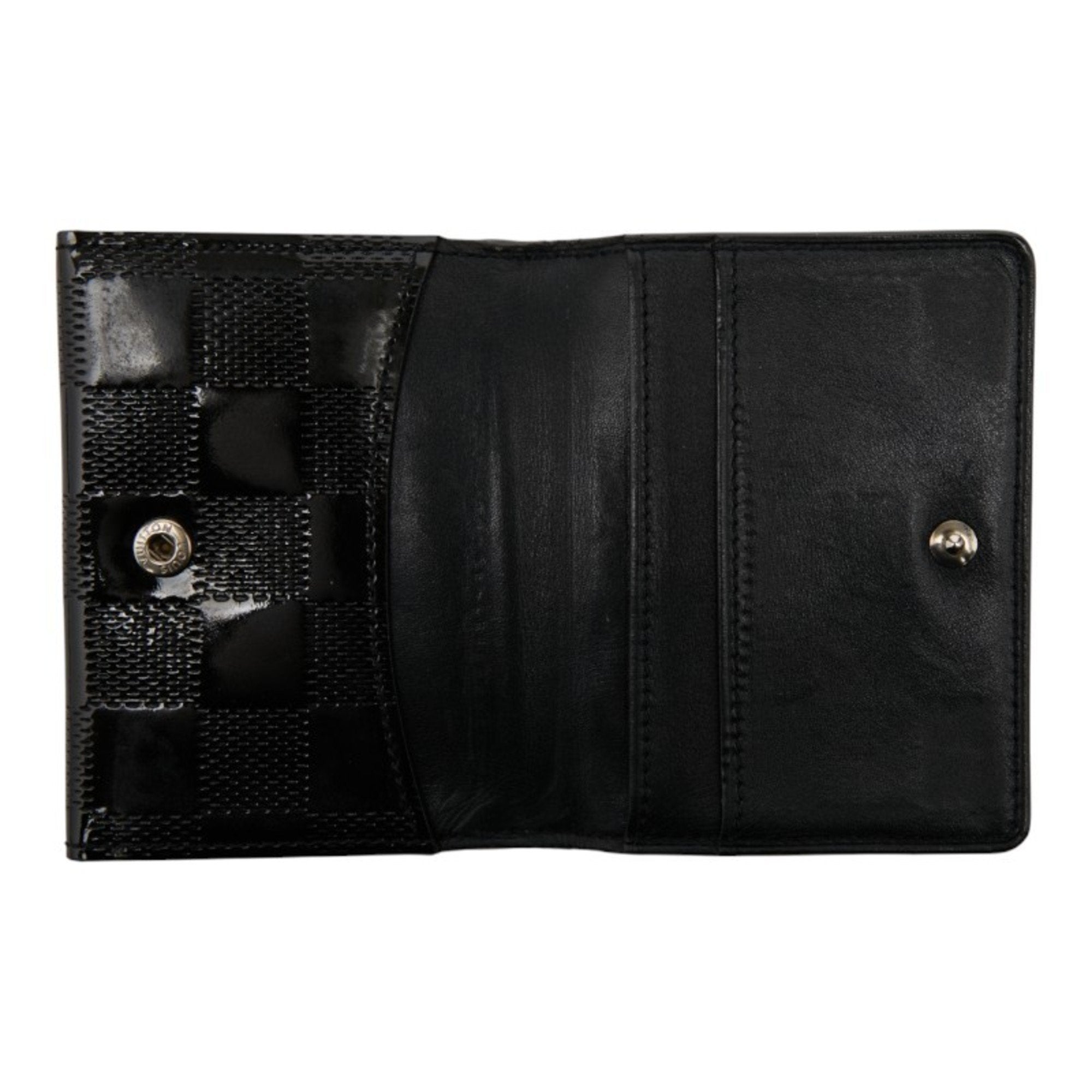 Louis Vuitton Black Patent Leather Coin Purse/Coin Case
