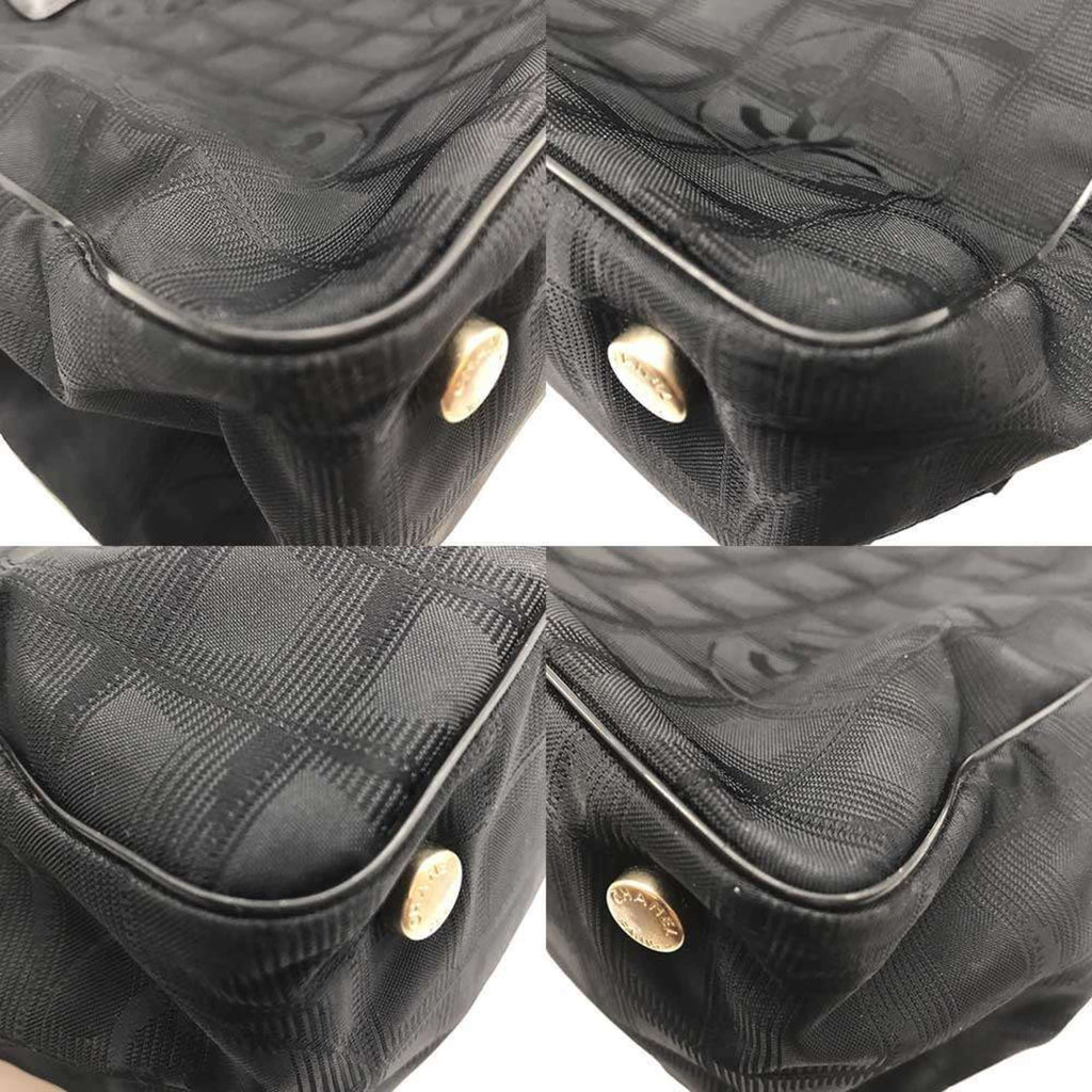 Chanel Black Nylon Tote Bag
