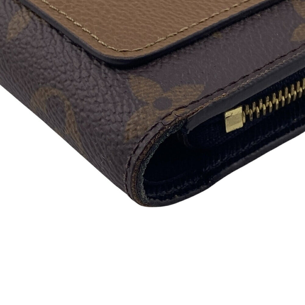 Louis Vuitton Brown Leather Wallet