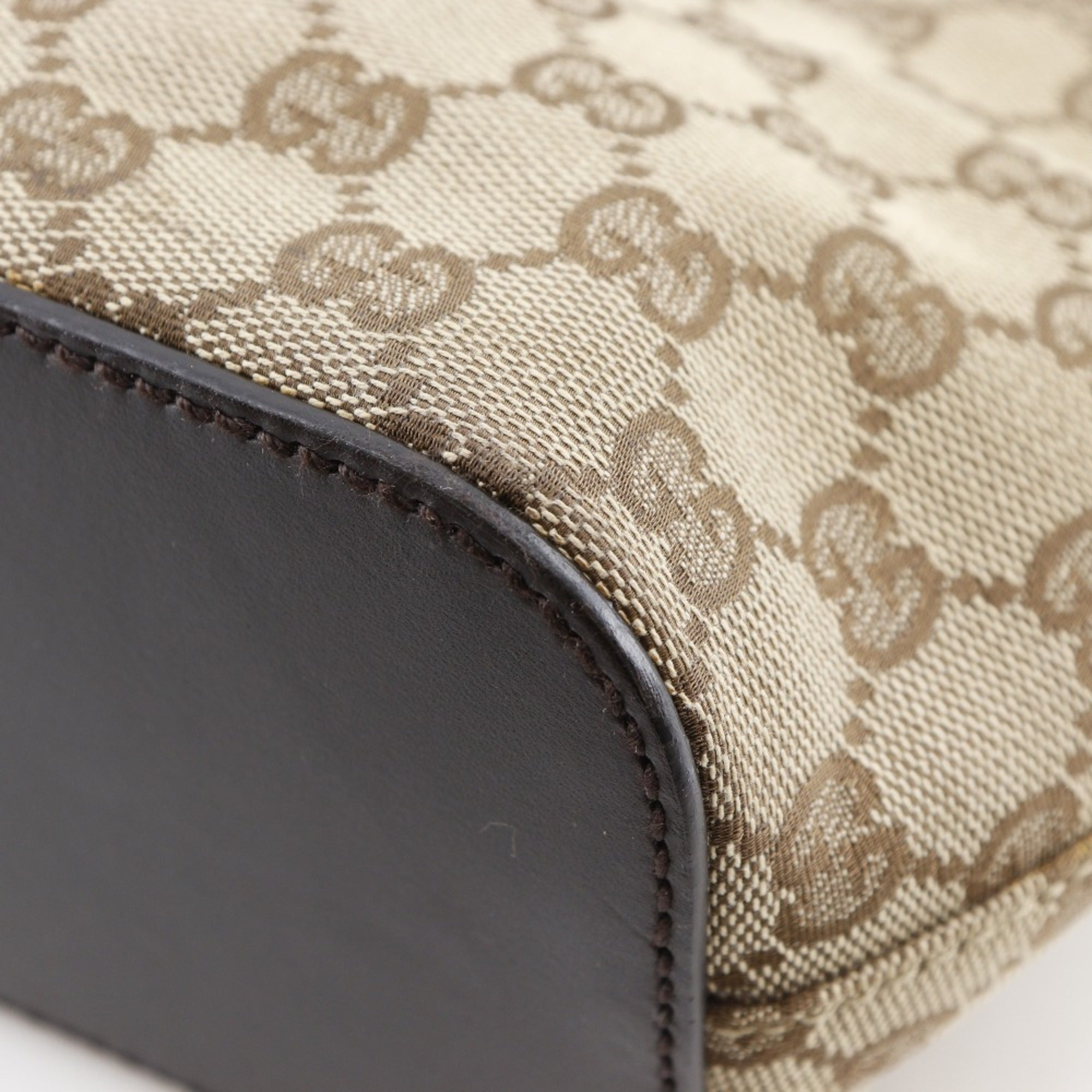 Gucci Brown Gg Canvas Shoulder Bag (Pre-Owned)