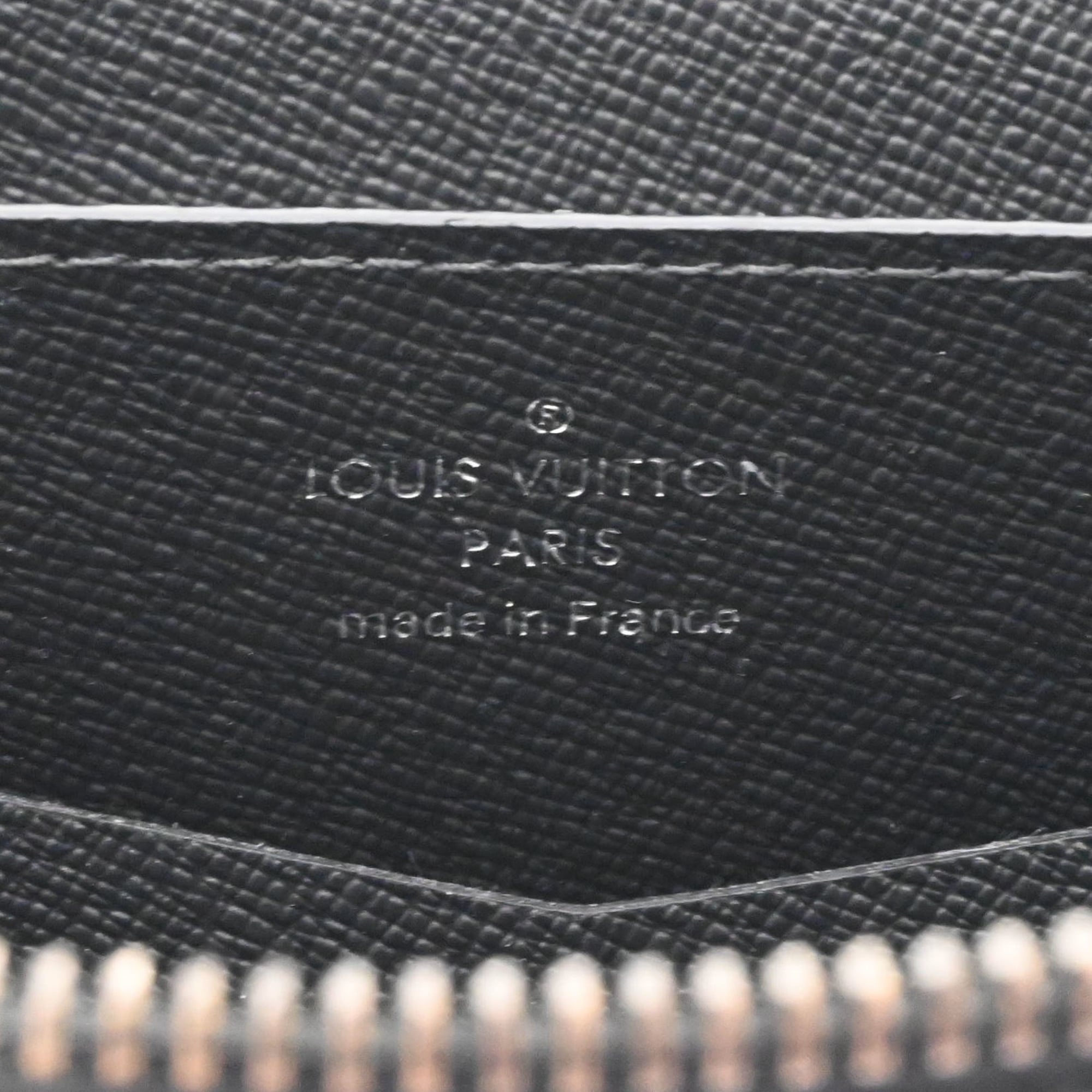 Louis Vuitton Black Monogram Eclipse Monogram Eclipse Long Wallet