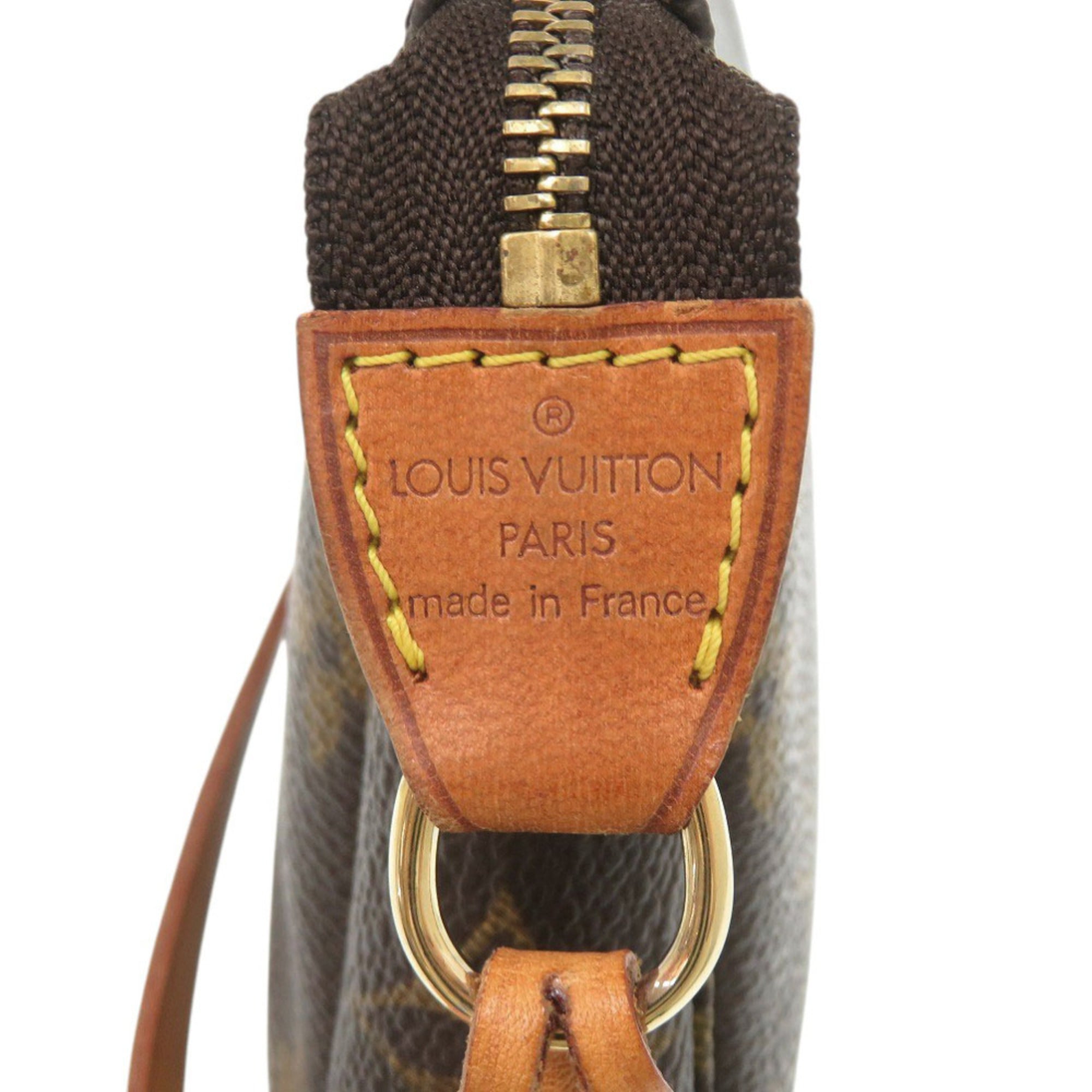 Louis Vuitton Brown Monogram Pochette Pouch
