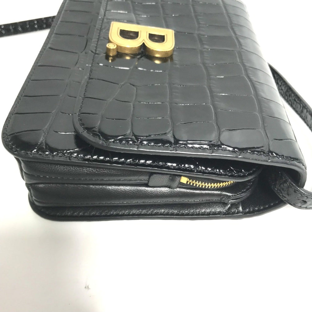 Balenciaga Black Leather Shoulder