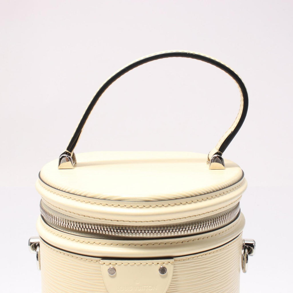 Louis Vuitton Yellow Epi Leather Handbag Vanity Bag