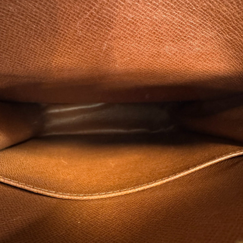 Louis Vuitton Monogram Brown Leather Shoulder Bag