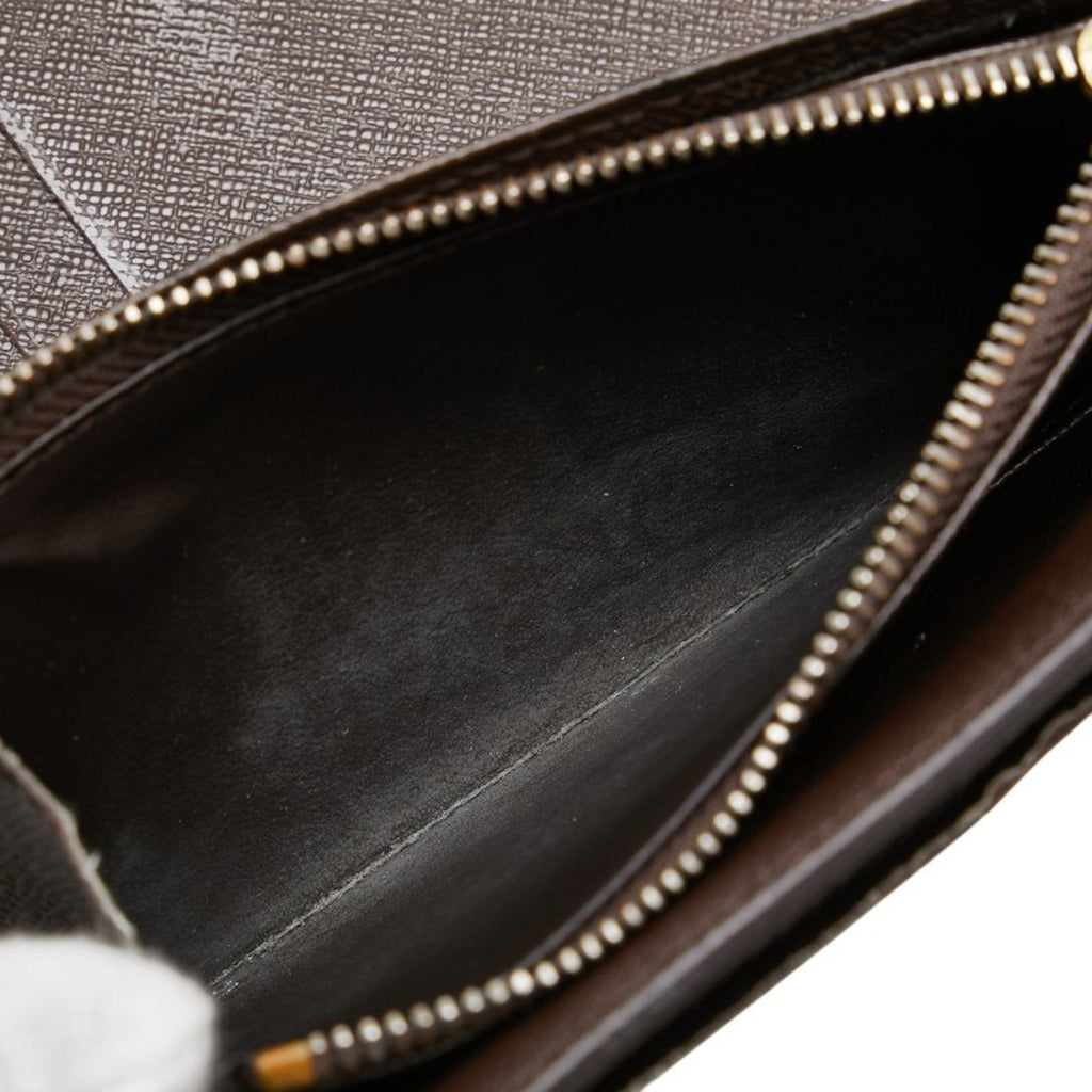 Louis Vuitton Damier Brown Pvc Wallet (Tri-Fold)