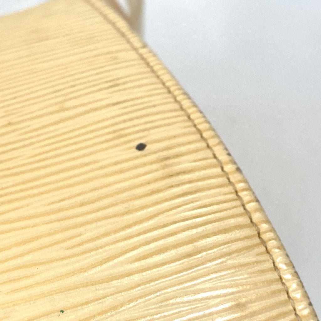 Louis Vuitton Epi Vanilla Yellow Epi Leather Shoulder Bag